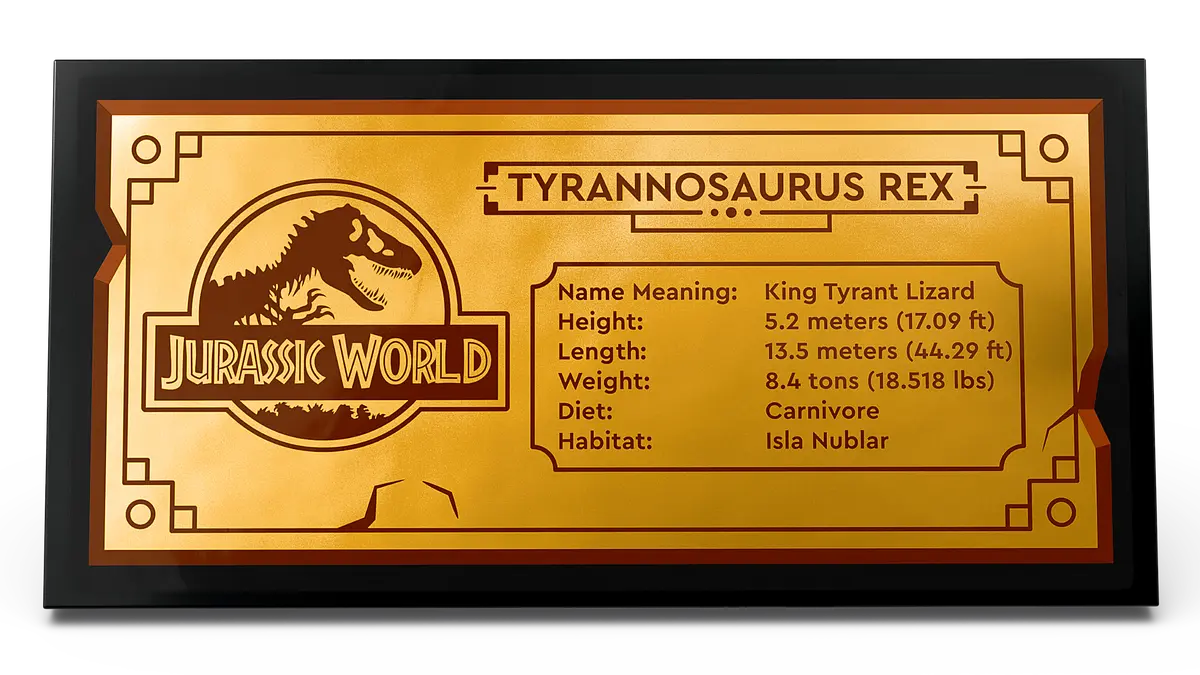 LEGO Jurassic World Dinosaur Fossils: T. rex Skull