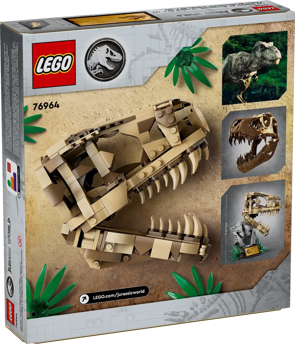 LEGO Jurassic World Dinosaur Fossils: T. rex Skull