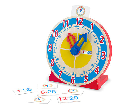 Melissa and Doug Turn & Tell Wooden Clock