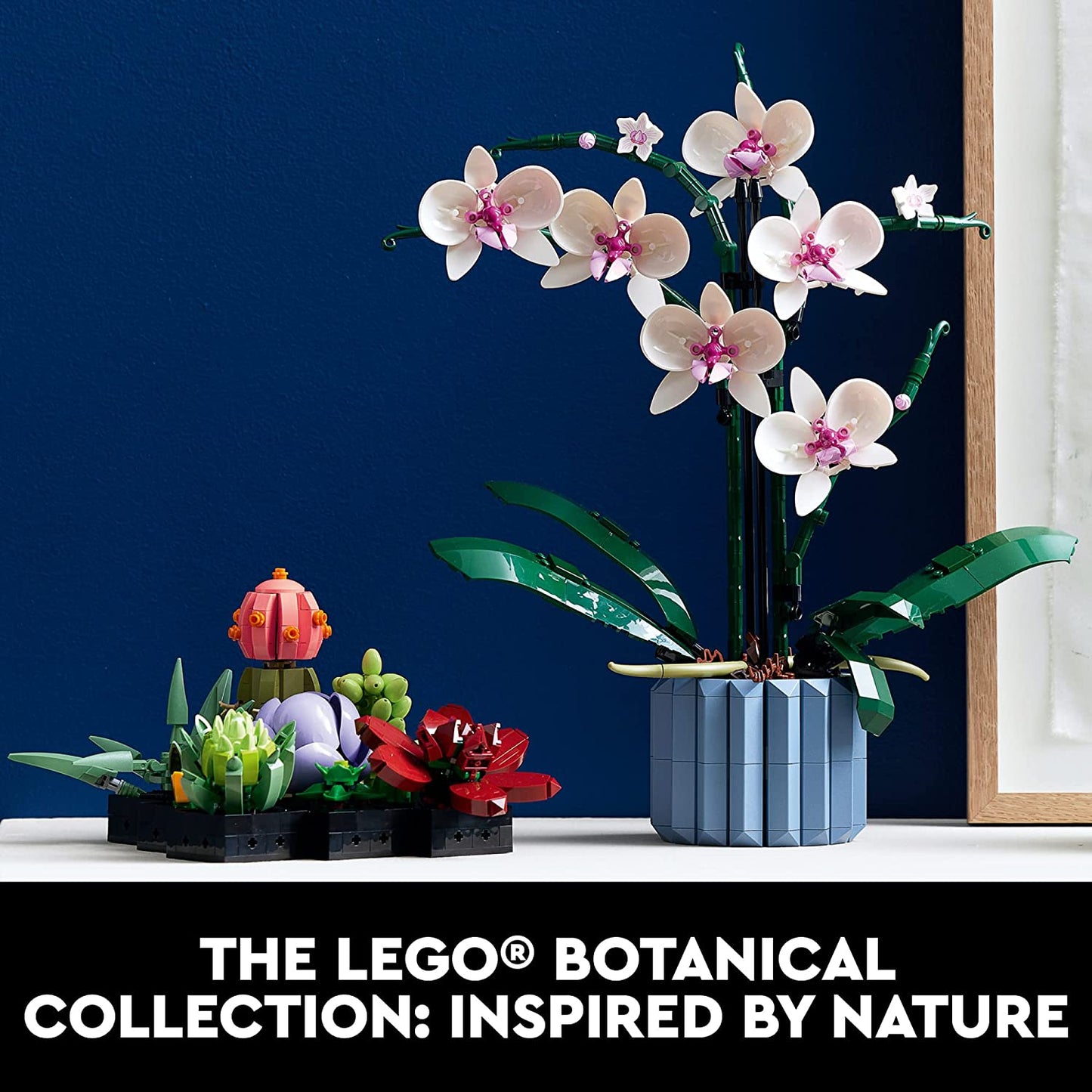 LEGO Orchid 10311 Plant Decor Building Set for Adults; Build an Orchid Display Piece for The Home or Office (608 Pieces)