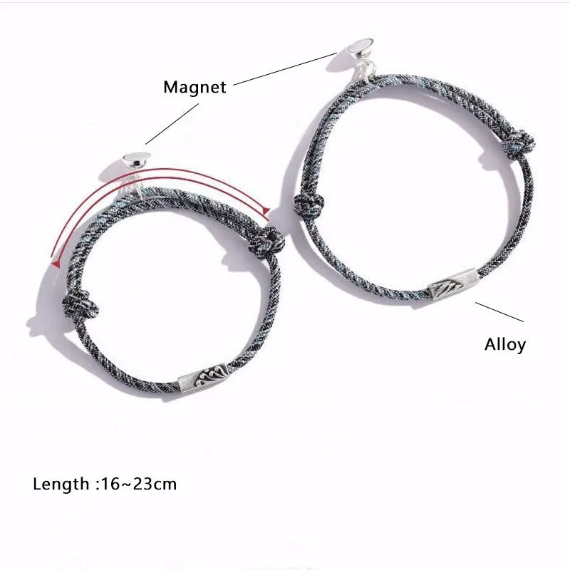 Adjustable Lovers Paired Bracelet