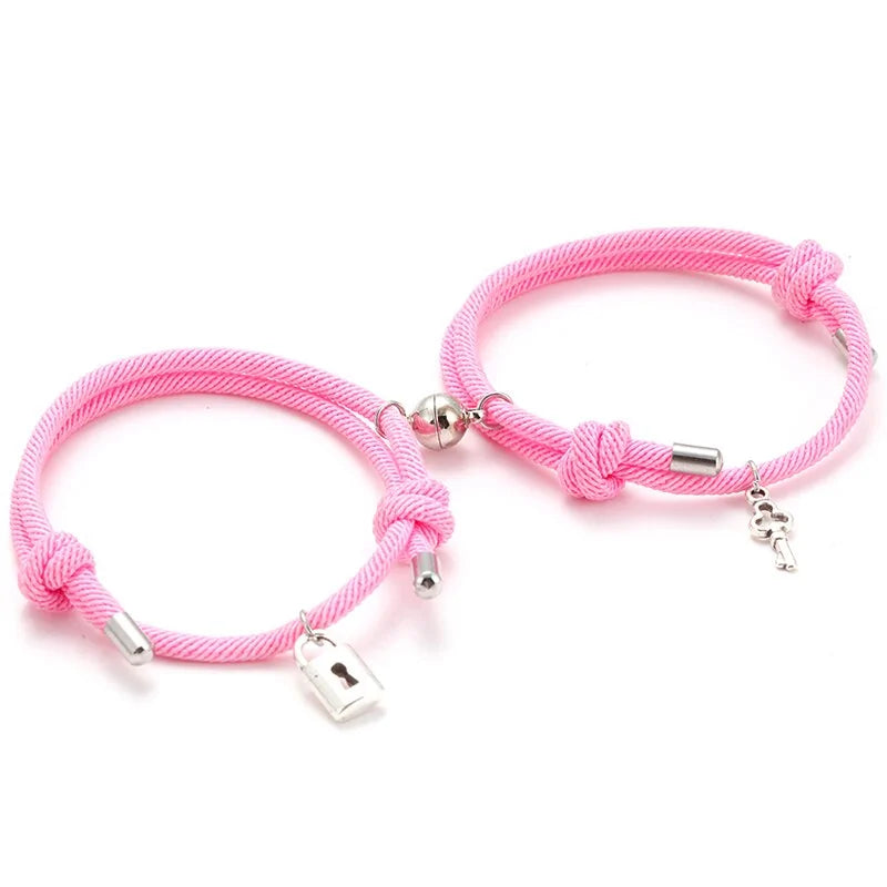 Magnetic Attraction Couple Bracelet