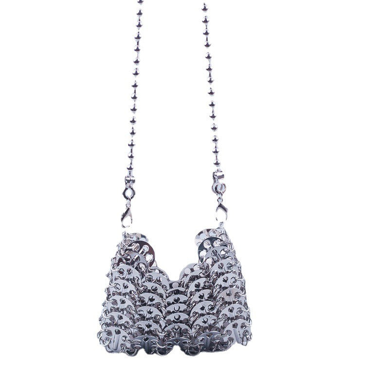 Sac Sequin Argent