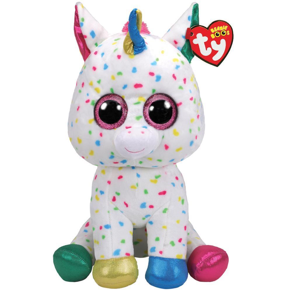 Beanie Boo Harmonie Speckled Unicorn Large