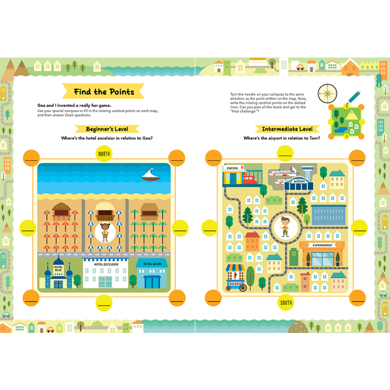 ALL ABOUT MAPS Amazing Activity Book