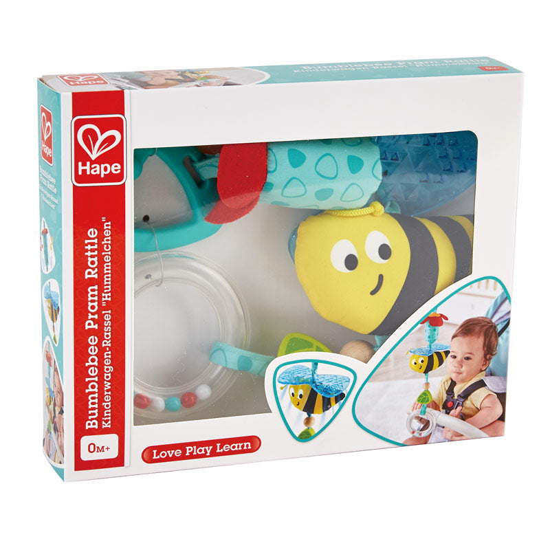 Hape Bumblebee Pram Rattle