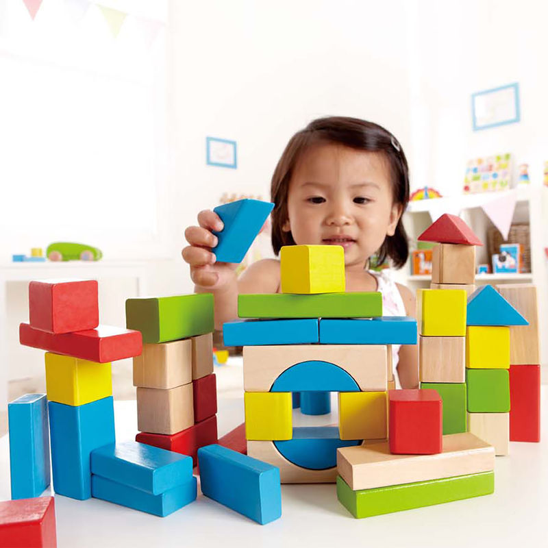 Hape Build Up & Away Blocks - 100 pcs