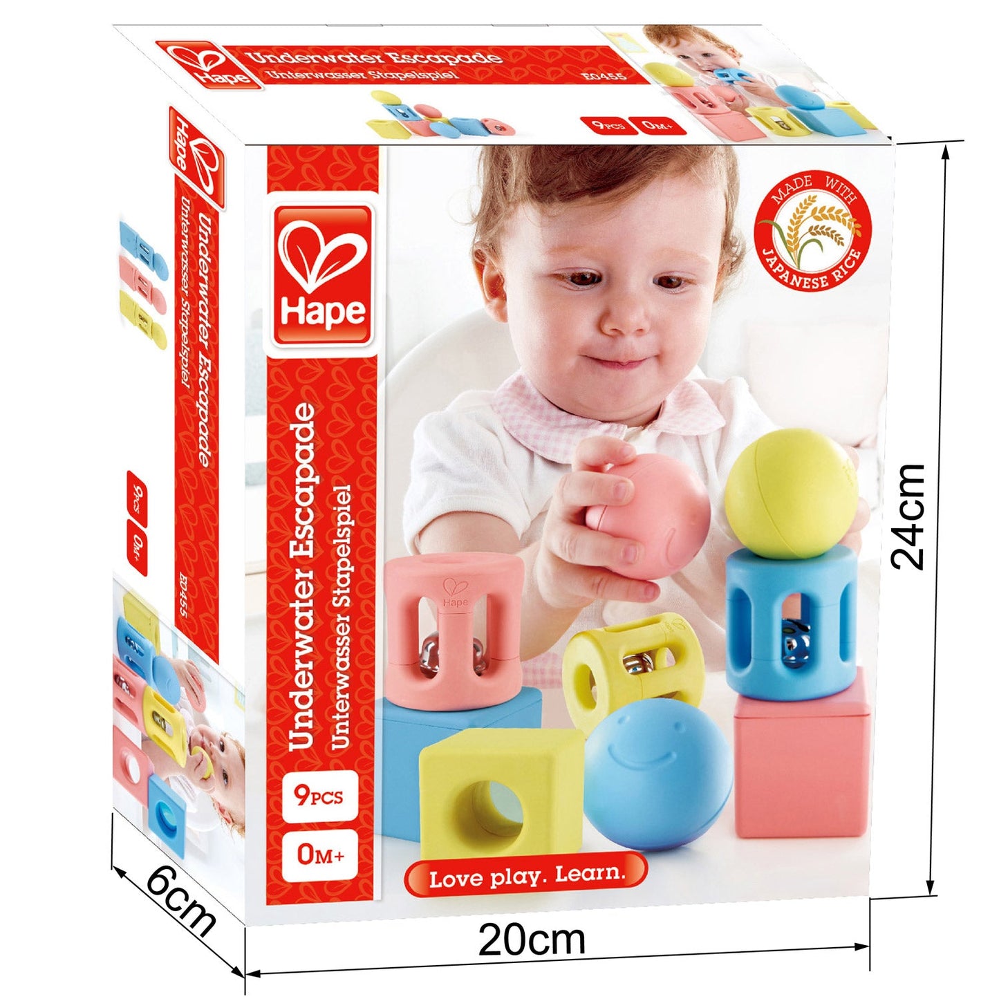 Hape Geometric Rattle Trio