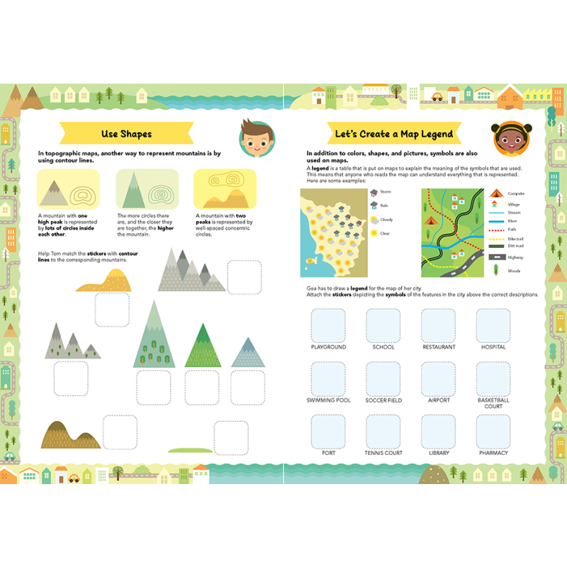 ALL ABOUT MAPS Amazing Activity Book