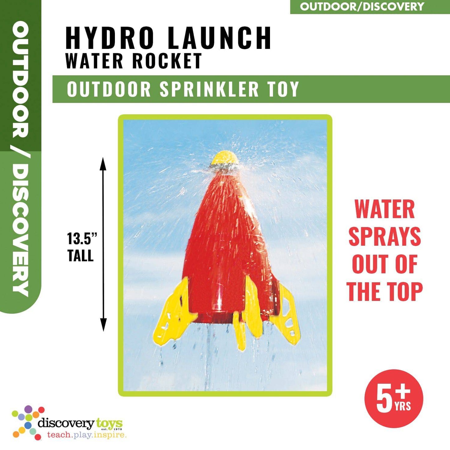 HYDRO LAUNCH Water Sprinkler Toy