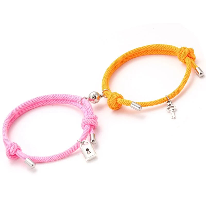 Magnetic Attraction Couple Bracelet