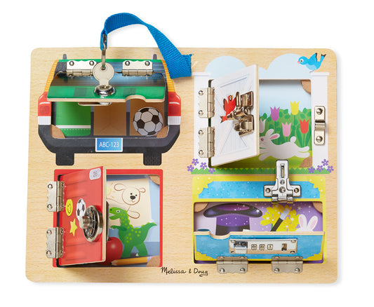 Melissa and Doug Lock &  Latch Board