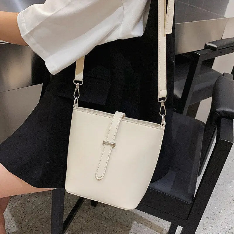 Sac Cuir à Bandoulière Tendance Chic