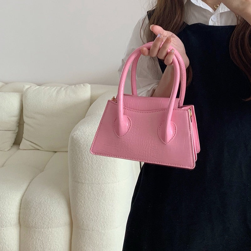 Petit sac à main en cuir