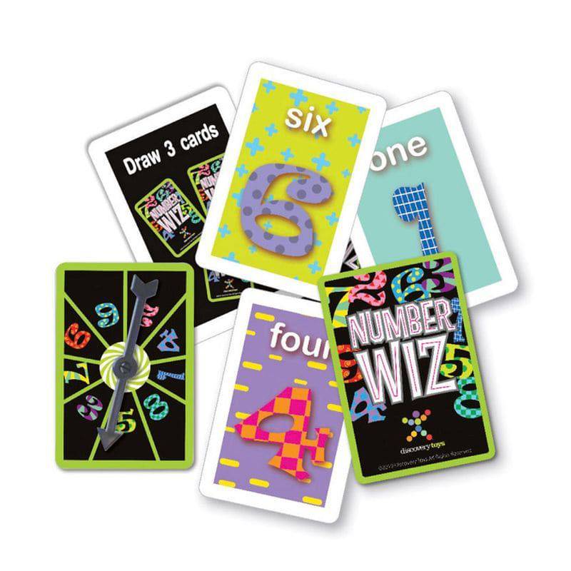 NUMBER WIZ Math Card Game