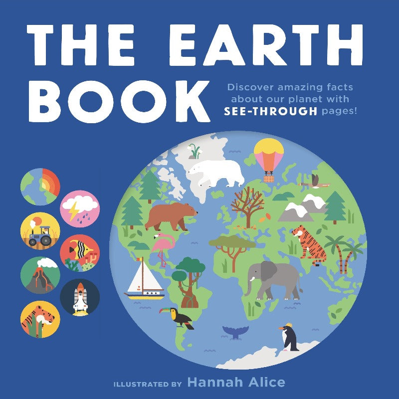 THE EARTH BOOK See-Through STEM Book