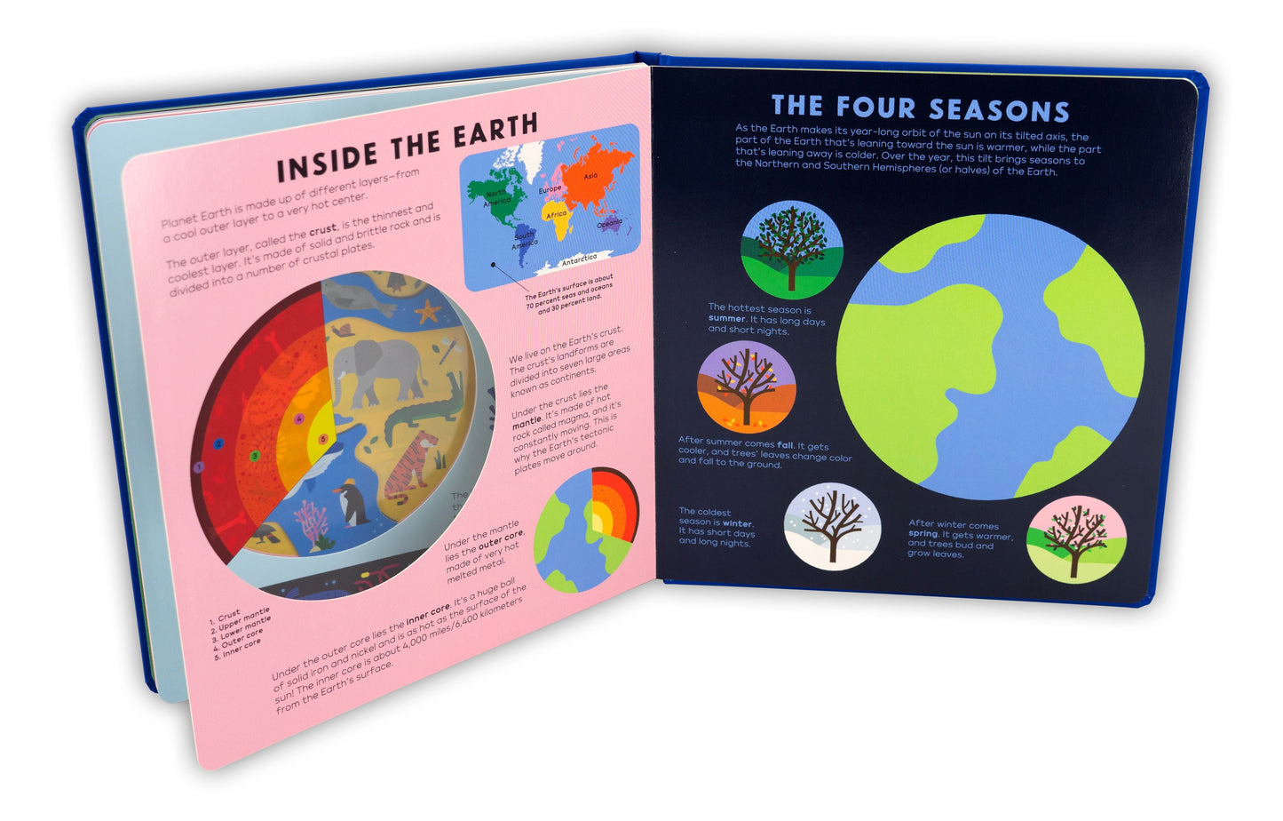 THE EARTH BOOK See-Through STEM Book