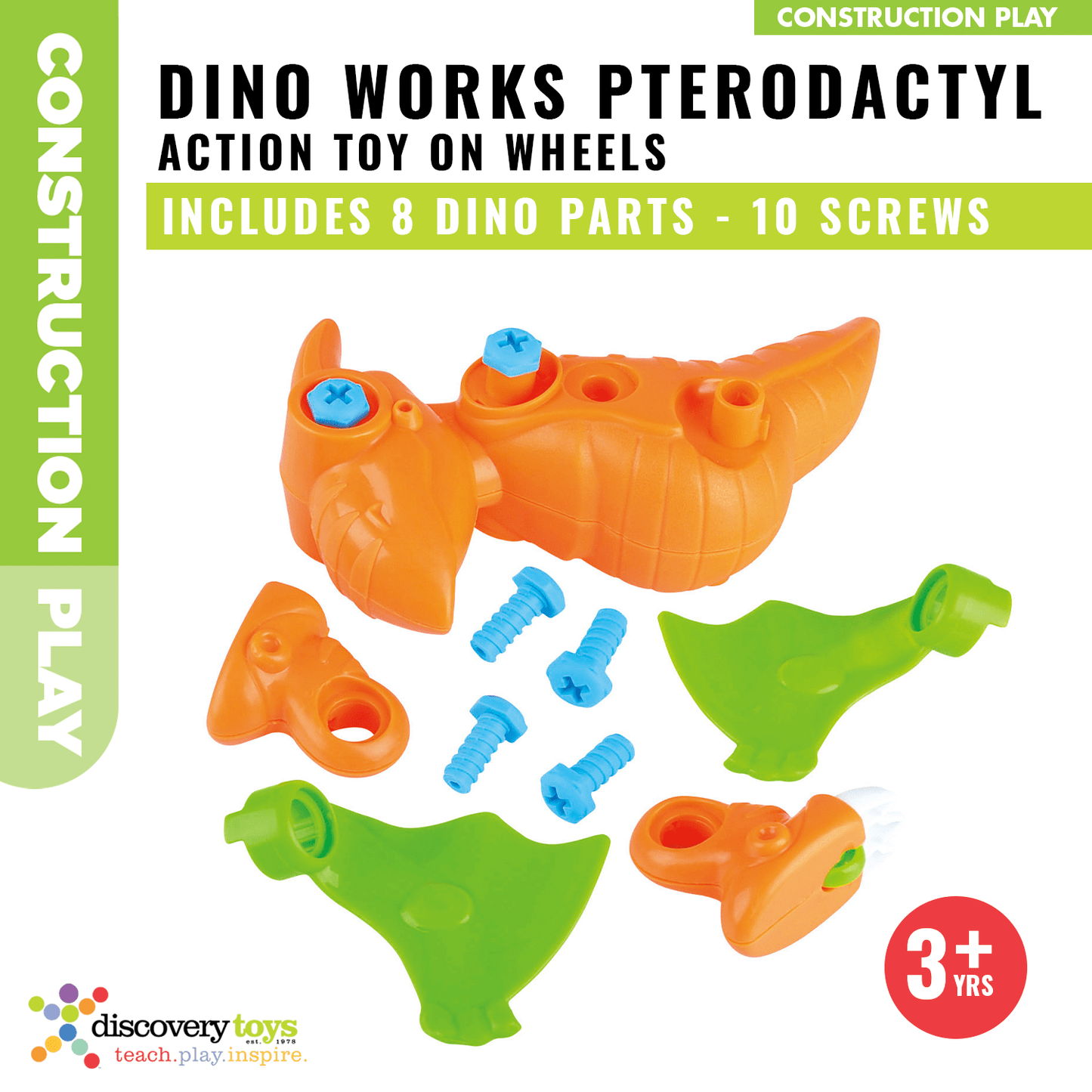 DINO WORKS PTERODACTYL DIY Take Apart Toy