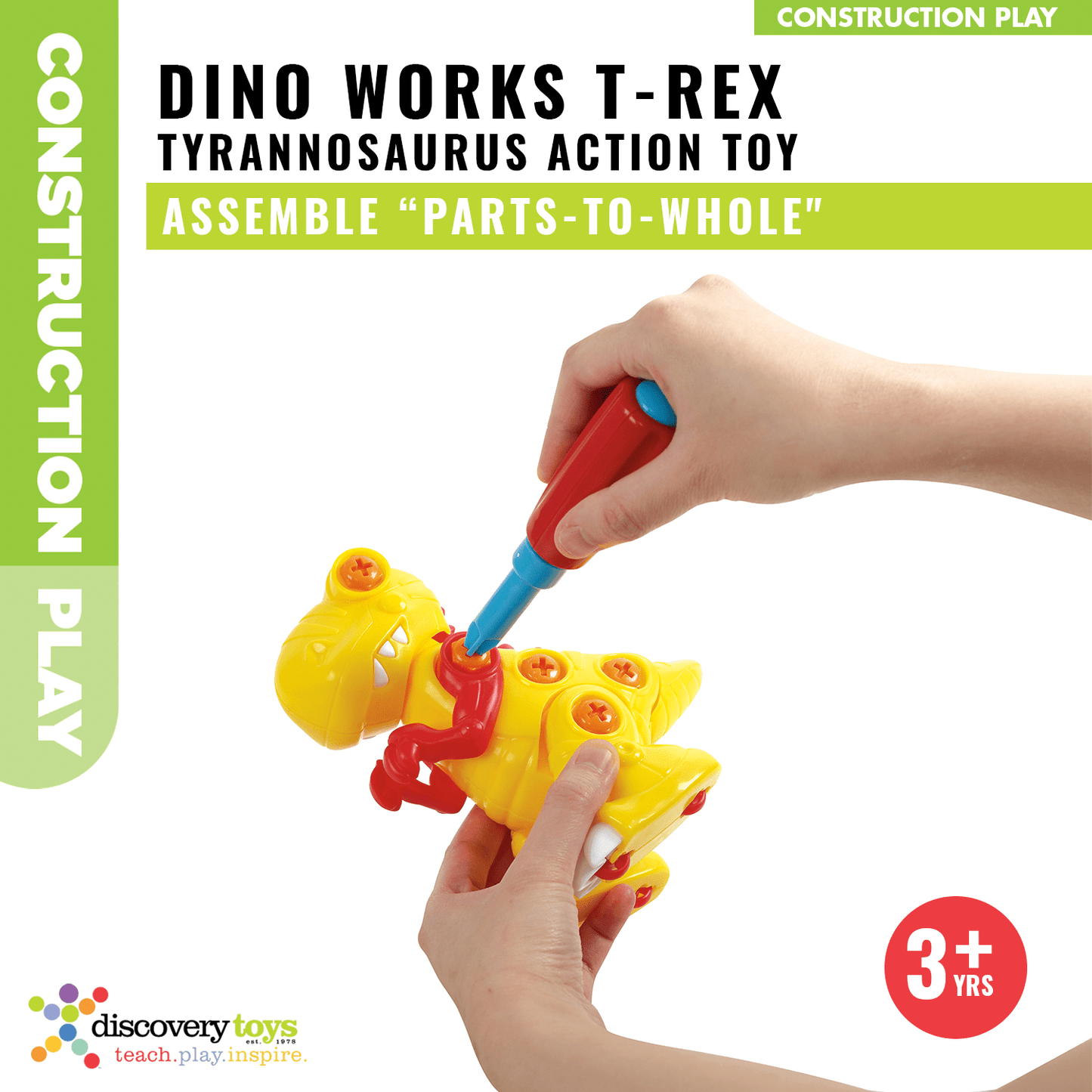 DINO WORKS T-REX DIY Take Apart Toy