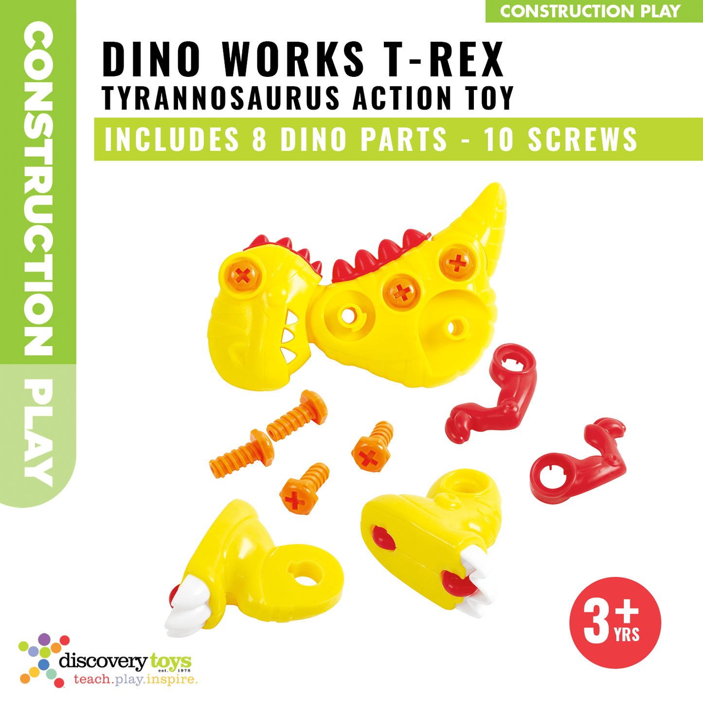 DINO WORKS T-REX DIY Take Apart Toy