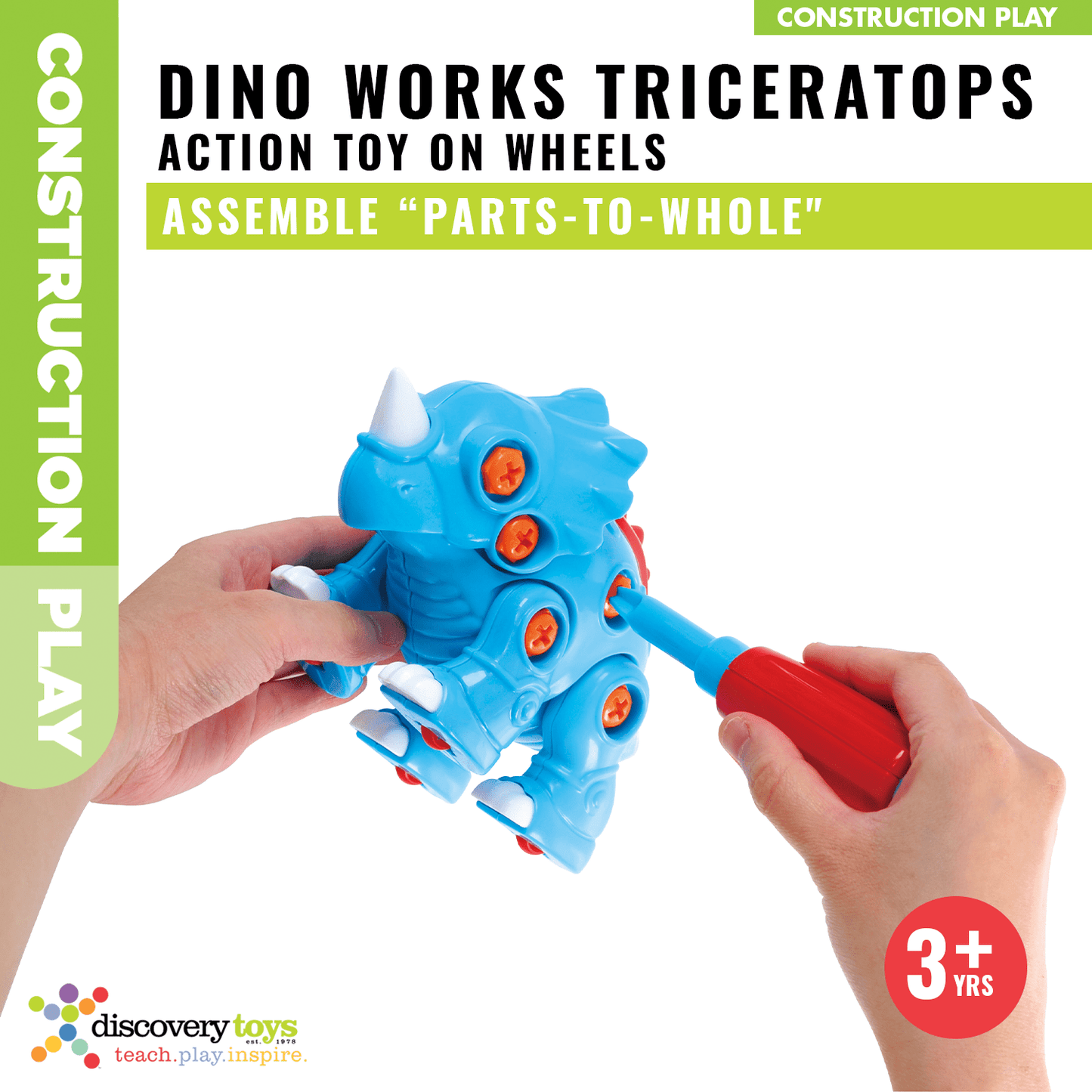 DINO WORKS CENTROSAURUS DIY Take Apart Toy