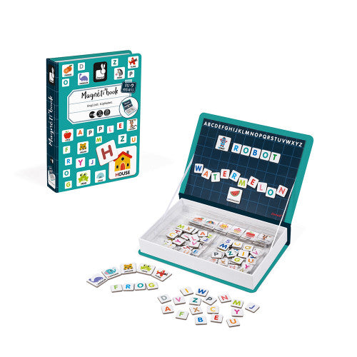 Janod English Alphabet Magnetibook