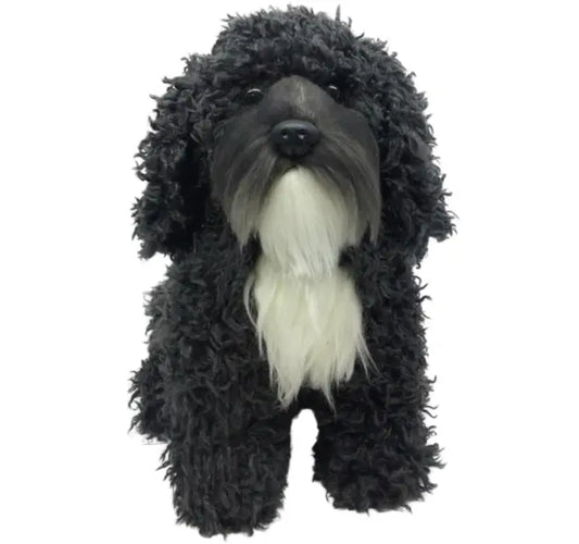 Bonnie Black Oodle Sitting 30cm