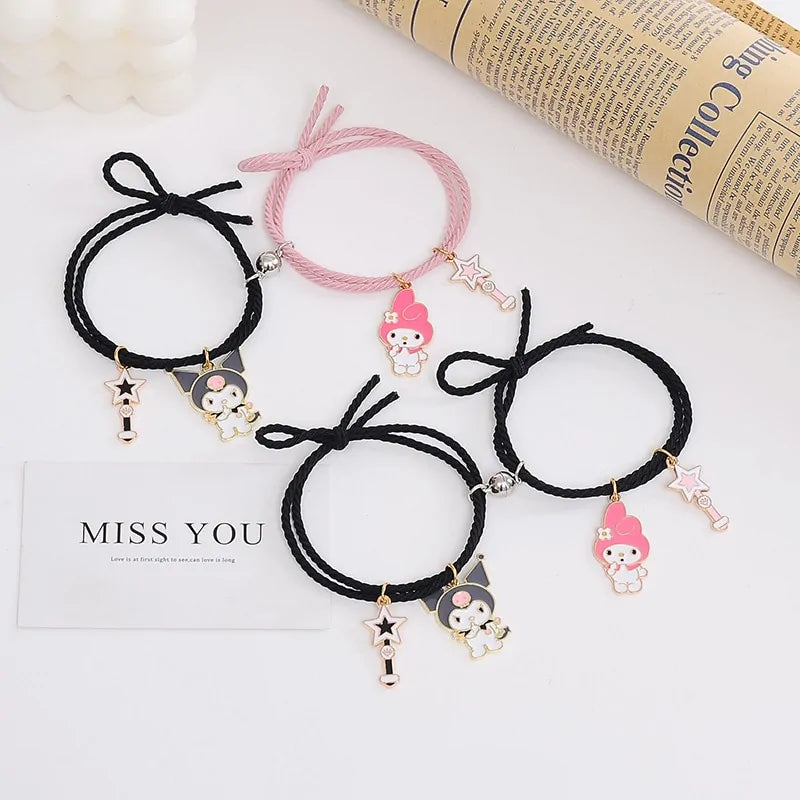 Cute Cartoon Couple Bracelet