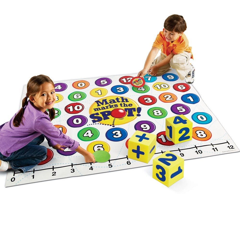 Learning Resources Math Marks the Spot™ Activity Set