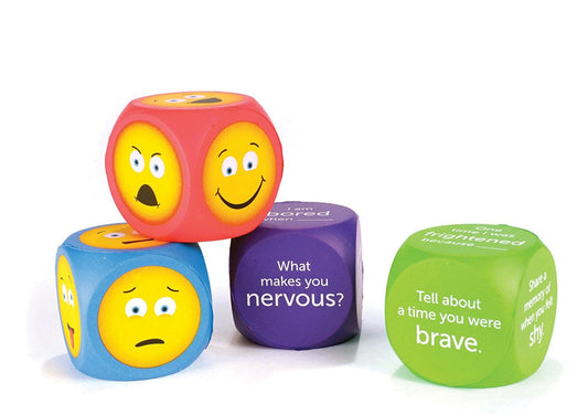 Learning Resources Soft Foam Emoji Cubes