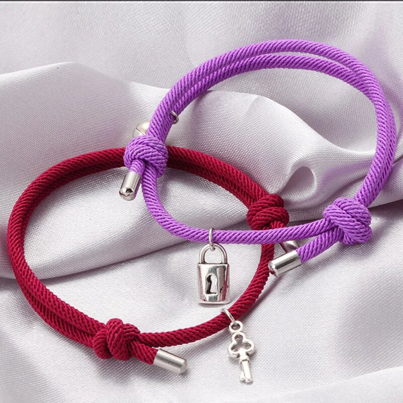 Magnetic Attraction Couple Bracelet