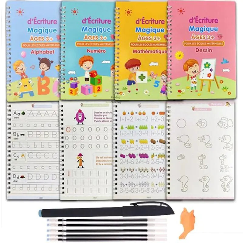 The Little Genie” Pack - 4 notebooks