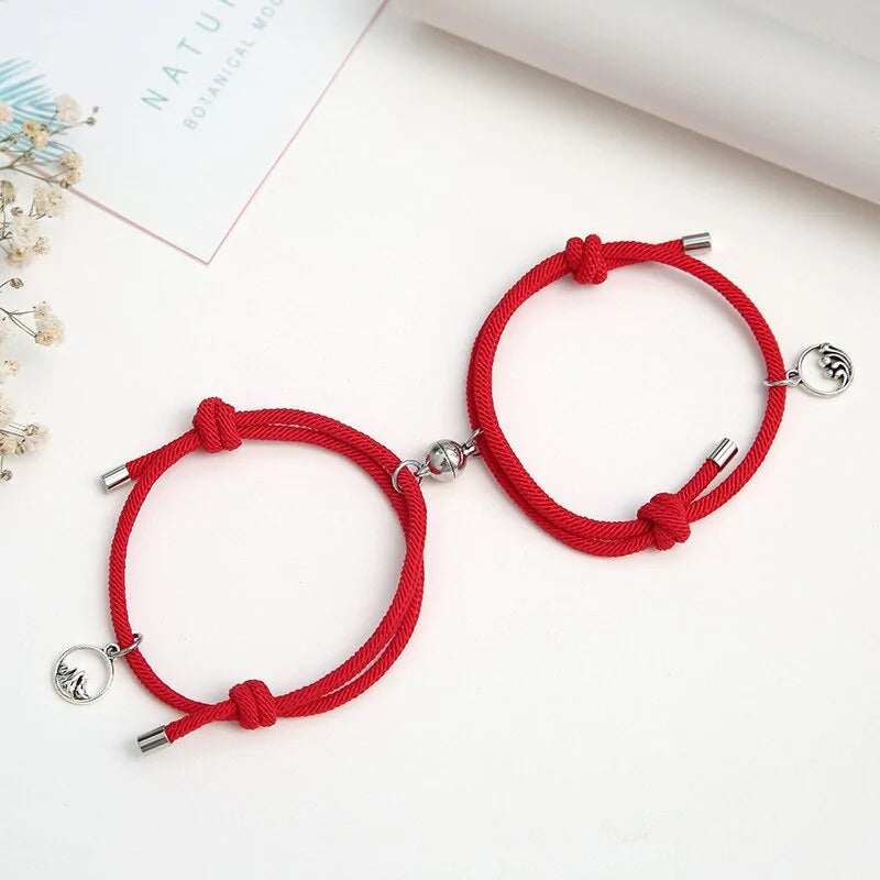 Adjustable Lovers Paired Bracelet