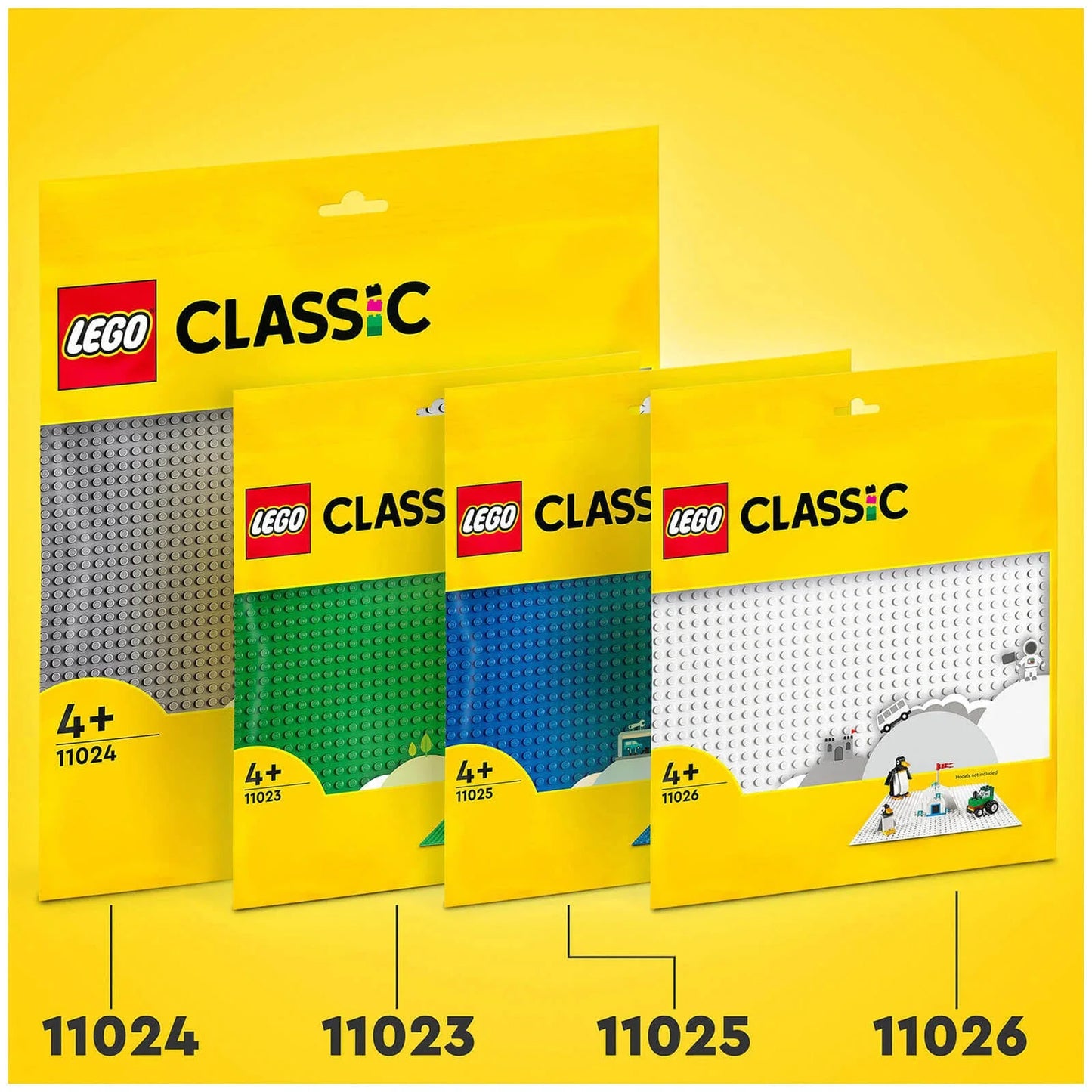 LEGO Classic Green Baseplate 11023