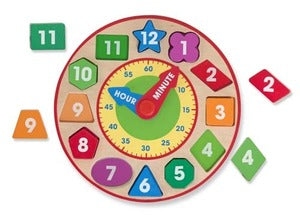 Melissa and Doug Shape Sorting Clock