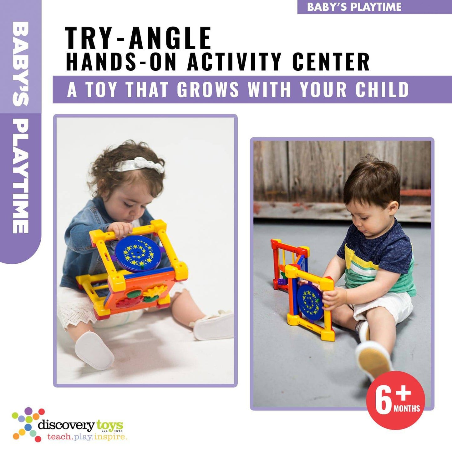 TRY-ANGLE Foldable Activity Center