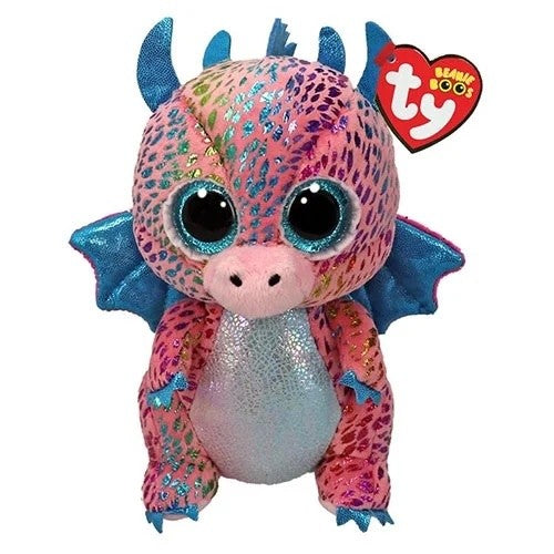 Beanie Boo Reg Flint Purple Dragon