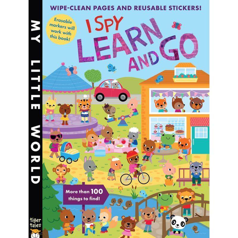 I SPY LEARN AND GO Activity Book