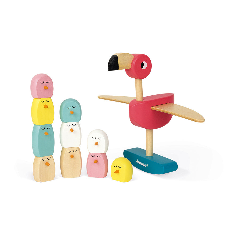 Janod Flamingo Balancing Game (Wood)