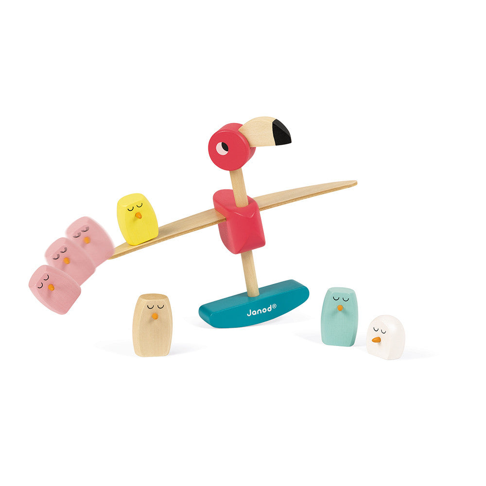 Janod Flamingo Balancing Game (Wood)